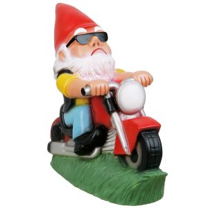GHZ-Matra Motorcycle Garden Gnomes