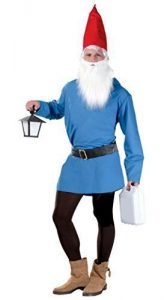 mens blue gnome outfit